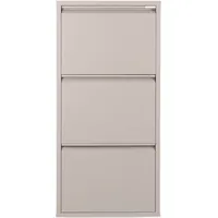 Spinder Design Schuhschrank, Metall, Breite 40 cm, grau