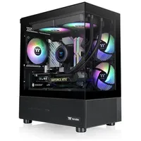 Thermaltake View 170 TG ARGB Black Micro-Tower PC-Gehäuse Schwarz