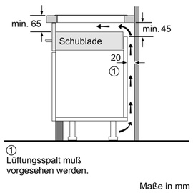 Siemens EH645BFB6E Induktionskochfeld Autark