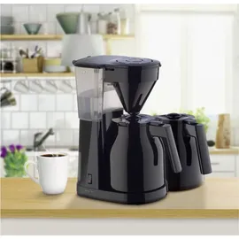 Melitta Easy Therm II schwarz + 2 Thermokannen