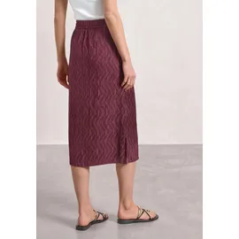 STREET ONE Midirock Damen Gemustert Rosa 40