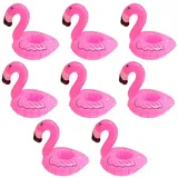 6er Pack Aufblasbare Schwimmende Getrnkehalter, Aufblasbare Untersetzer(flamingo Coaster)