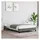 vidaXL Bettgestell ohne Matratze Dunkelgrau 120x190 cm Stoff