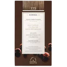 Korres Arganöl Haarcoloration 7.73 golden moca 145 ml