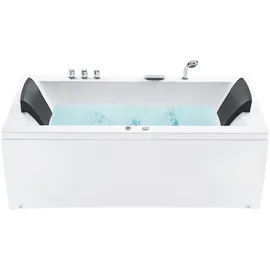 Beliani VARADERO Whirlpool Badewanne 183 x 90 cm (280 l)