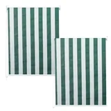 Mendler Rollo HWC-D52 120 x 230 cm grün/weiß
