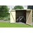 Decor et Jardin Bike Box Fahrradgarage Holz natur 193 cm x 98 cm x 161 cm