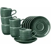 SELTMANN WEIDEN Terra Espressotasse mit Untertassen (90 ml, 6