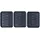 tim gmbh & co. kg Schuhablage 3er Set 27 x 35 cm schwarz / schwarz