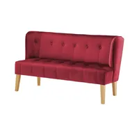 Switch Twist Küchensofa Samt Bella ¦ rot ¦ Maße (cm): B: 158 H: 90 T: 72