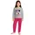 MINNIE MOUSE Pyjama Set Langarm | grau/pink - 98 - 104