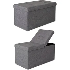 tavora Sitzbank Grau 76 x 38 x 38 cm