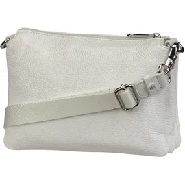Mandarina Duck Mellow Leather Umhängetasche Weiß