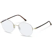 Rodenstock R7145 Rounded Brille - Gold / Havana -