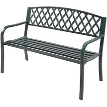 casa.pro Opsasar 127 x 54 x 88 cm Dunkelgrau mit grüner Patina