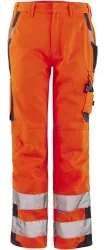 PKA® Warnschutz Bundhose WABH2, orange/grau WABH2 , 1 Stück, Größe: 27