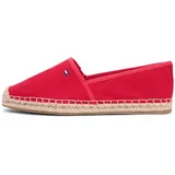 Tommy Hilfiger Flag Canvas Espadrille Damen Rot 37
