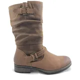 Rieker Damen 98860 Hohe Stiefel, Nut Nut 22, 38 EU