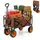 Mobiclinic Bollerwagen faltbar 100 L Braun