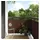vidaXL Balkonverkleidung 500 x 90 cm Braun/Schwarz Rattan