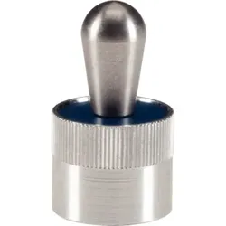 Seitendruckstück, mit Kunststofffeder und Stift - INCH/leichte Federkraft | d1=7/16 Zoll / d2=0,197 Zoll / Federkraft=~ 6,7 lb | 2B150.0320