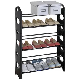Hti-Living Lena 63 x 94 x 20 cm schwarz / schwarz