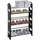 Hti-Living Lena 63 x 94 x 20 cm schwarz / schwarz