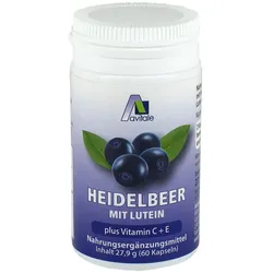 Heidelbeer Kapseln + Lutein + Vitamine c+e