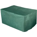 Royal Gardineer Gewebe-Abdeckplane 2er-Lounge-Gartensofa 120 x 95 x 80 cm Schwarz