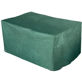 Royal Gardineer Gewebe-Abdeckplane 2er-Lounge-Gartensofa 120 x 95 x 80 cm Schwarz