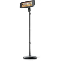 Brandson Wickeltischheizstrahler 1,8 kW schwarz