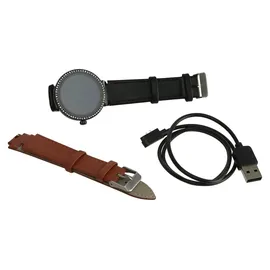 Denver SWC-342B BT 50 mm Kunststoffgehäuse schwarz Sportarmband schwarz One Size