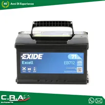 Exide Excell EB712 71Ah 12V