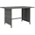 vidaXL Garten-Esstisch 110 x 70 x 65 cm Grau