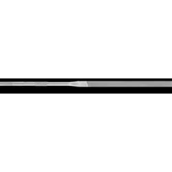 Pferd Nadelfeile Präzision flachstumpf 180mm Hieb 2