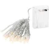 Lex 20er LED Lichterkette batteriebetrieben warmweiss