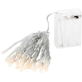 Lex 20er LED Lichterkette batteriebetrieben warmweiss