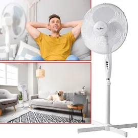 Nedis FNST10CWT40 Standventilator weiß