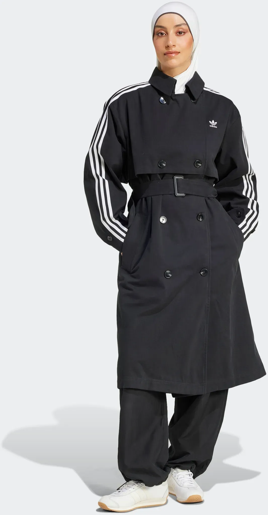 adidas Originals Trenchcoat »TCOAT TWILL«, (1 tlg.) adidas Originals Black S