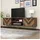 stilvora TV-Lowboard 155x48x38 cm Beige Metall/Spanplatte