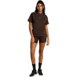 adidas 3-Streifen Leopard Print T-Shirt Aurora Coffee XL