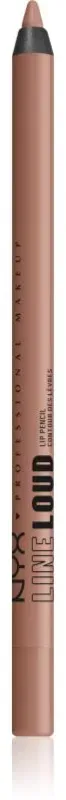 NYX Professional Makeup Line Loud Vegan Konturstift für die Lippen mit Matt-Effekt Farbton 05 - Global Citizen 1,2 g