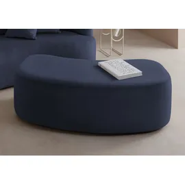 LeGer Home by Lena Gercke Polsterhocker Dilara Polyester 143 x 45 x 68 cm Blau