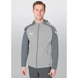 Jako Trainingsanzug Polyester Performance mit Kapuze soft grey/steingrau 152