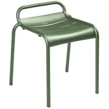 Fermob Luxembourg Hocker Aluminium grün