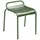 Fermob Luxembourg Hocker Aluminium grün