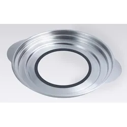 Topfuntersetzer GSD HAUSHALTSGERÄTE, silber (edelstahlfarben), Edelstahl, Untersetzer, für Passiermaschine und Topfgrößen 20, 24 und 26 cm