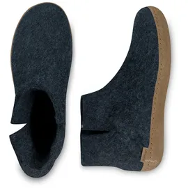 Glerups Hüttenschuhe Blau 40