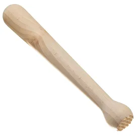 ich-zapfe Caipirinha Stößel Glatt 20,5 cm Massives Buchenholz Beige