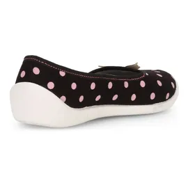 Ladeheid Kinder Mädchen Hausschuhe LARW008 (Schwarz Punkte, 27 EU) - 27